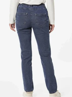 Goldner Jeans*Damen Jeansschlupfhose LOUISA - Klassische Jeansschlupfhose LOUISA blau uni