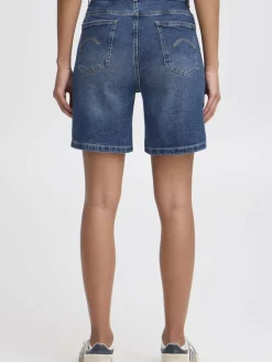 OXMO Jeans*Damen Jeansshorts - OXMIRA denim uni