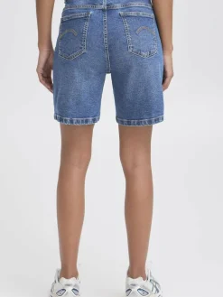 OXMO Jeans*Damen Jeansshorts - OXMIRA hellblau uni
