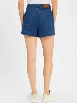 Y.A.S Jeans*Damen Jeans-Shorts - YASNema denim uni