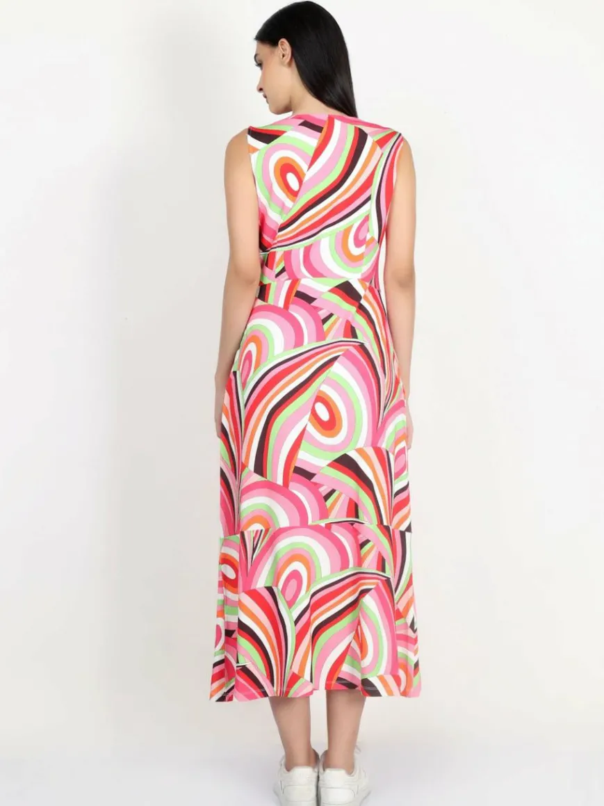 Vicci Germany Kleider*Damen Jerseykleid mehrfarbig bedruckt