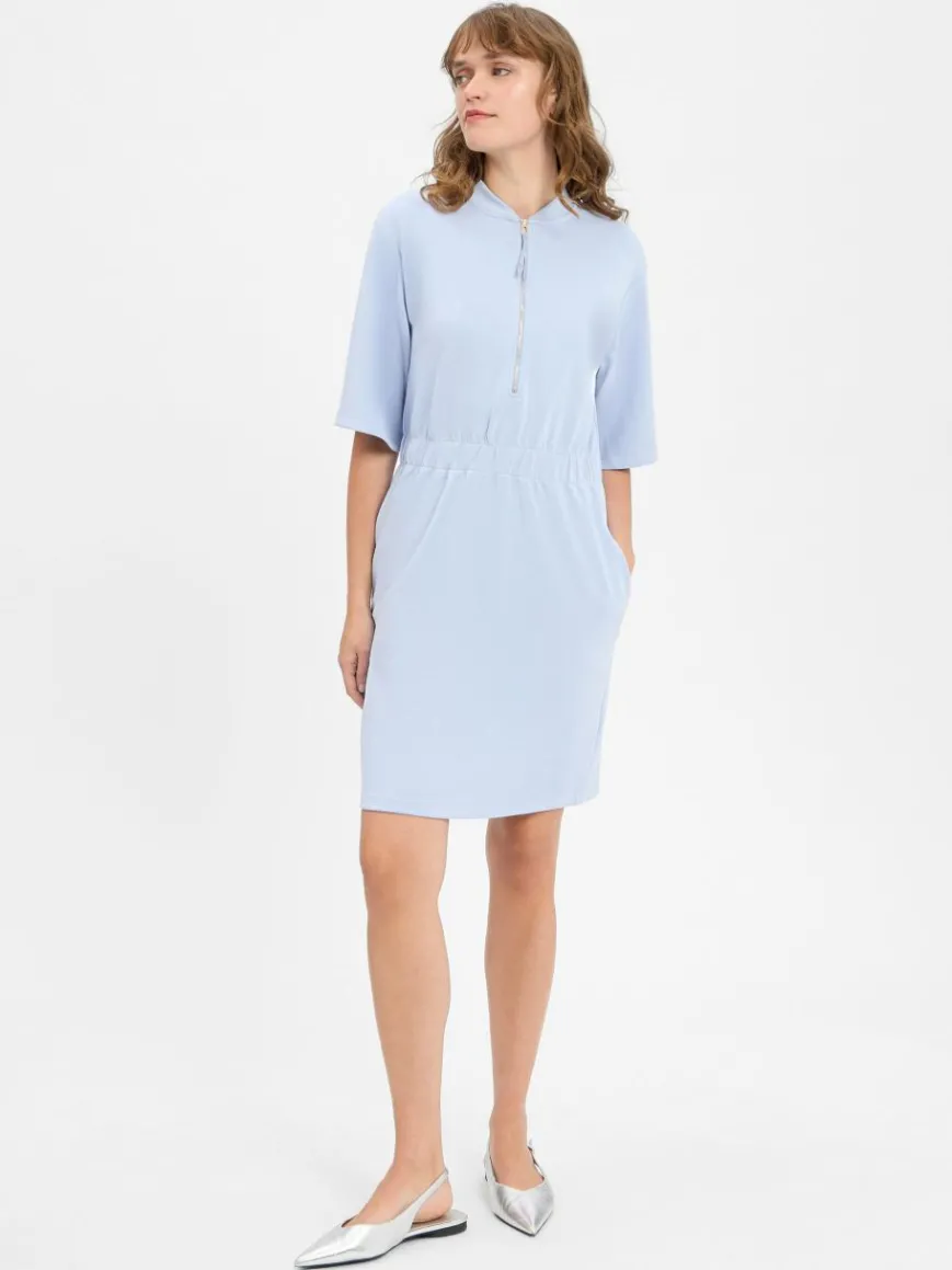 JOOP! Kleider*Damen Jerseykleid hellblau uni