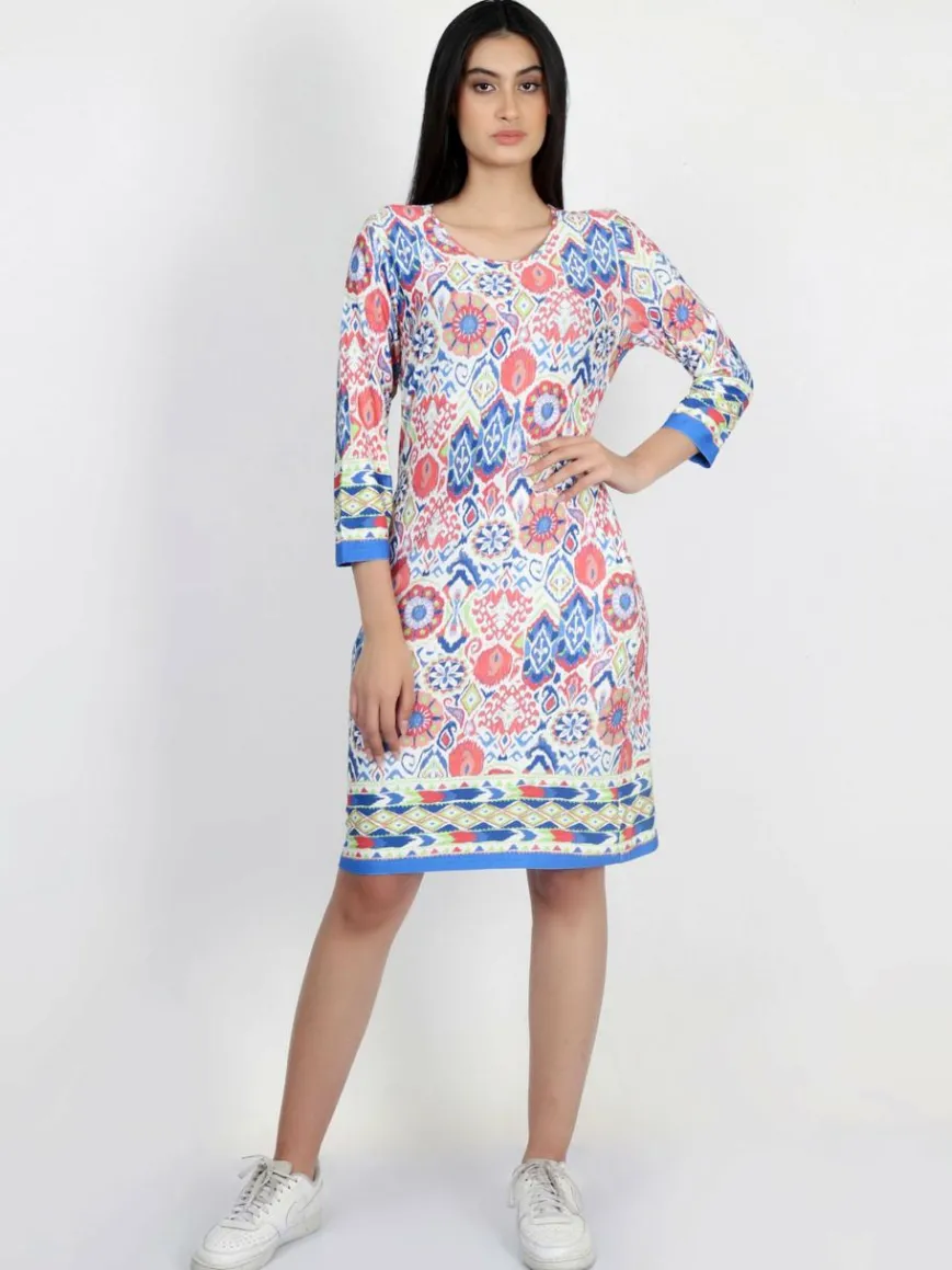 Vicci Germany Kleider*Damen Jerseykleid mehrfarbig bedruckt