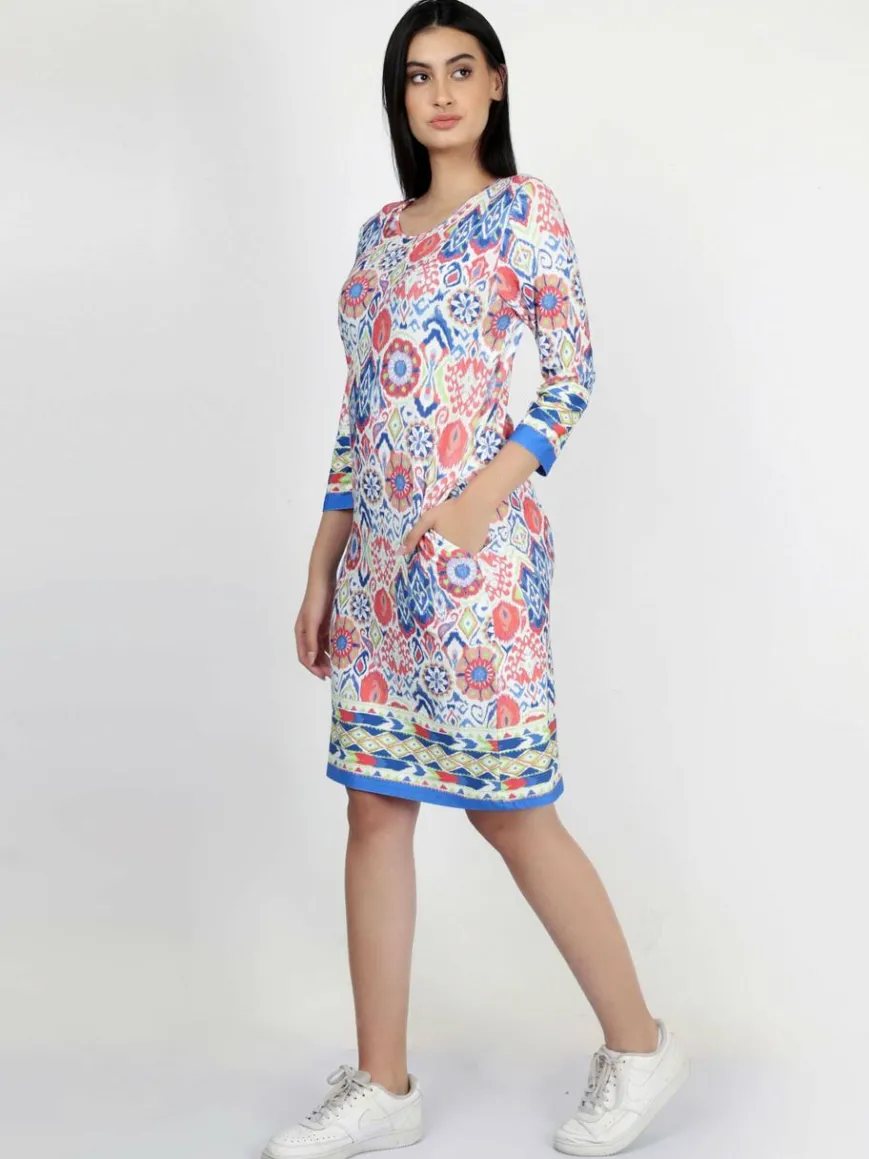 Vicci Germany Kleider*Damen Jerseykleid mehrfarbig bedruckt