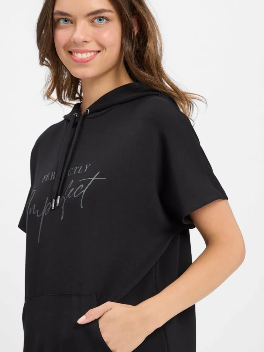 soyaconcept® Kleider*Damen Jerseykleid - Banu schwarz uni