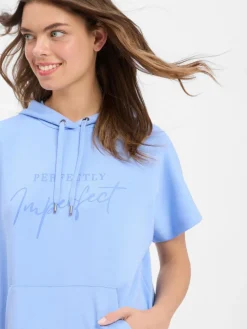 soyaconcept® Kleider*Damen Jerseykleid - Banu blau uni