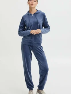 OXMO Sweatshirts & Sweatjacken*Damen Jogginganzug - OXMitta blau uni