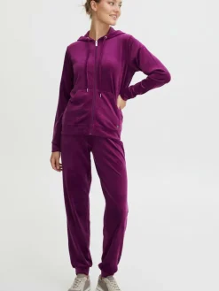 OXMO Sweatshirts & Sweatjacken*Damen Jogginganzug - OXMitta lila uni