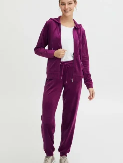 OXMO Sweatshirts & Sweatjacken*Damen Jogginganzug - OXMitta lila uni