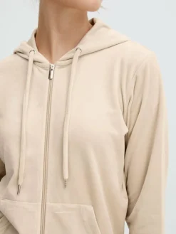 OXMO Sweatshirts & Sweatjacken*Damen Jogginganzug - OXMitta beige uni