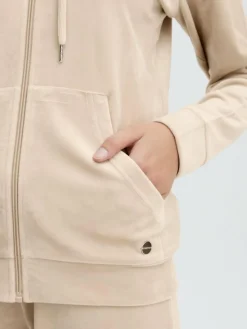 OXMO Sweatshirts & Sweatjacken*Damen Jogginganzug - OXMitta beige uni