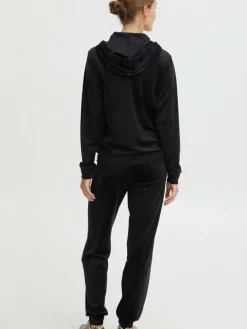 OXMO Sweatshirts & Sweatjacken*Damen Jogginganzug - OXMitta schwarz uni