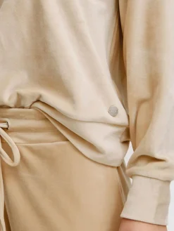 OXMO Sweatshirts & Sweatjacken*Damen Jogginganzug - OXMitty beige uni