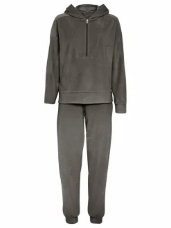 OXMO Sweatshirts & Sweatjacken*Damen Jogginganzug - OXMitta grau uni