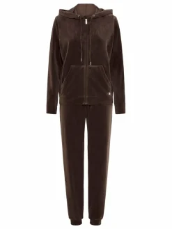 OXMO Sweatshirts & Sweatjacken*Damen Jogginganzug - OXMitta braun uni