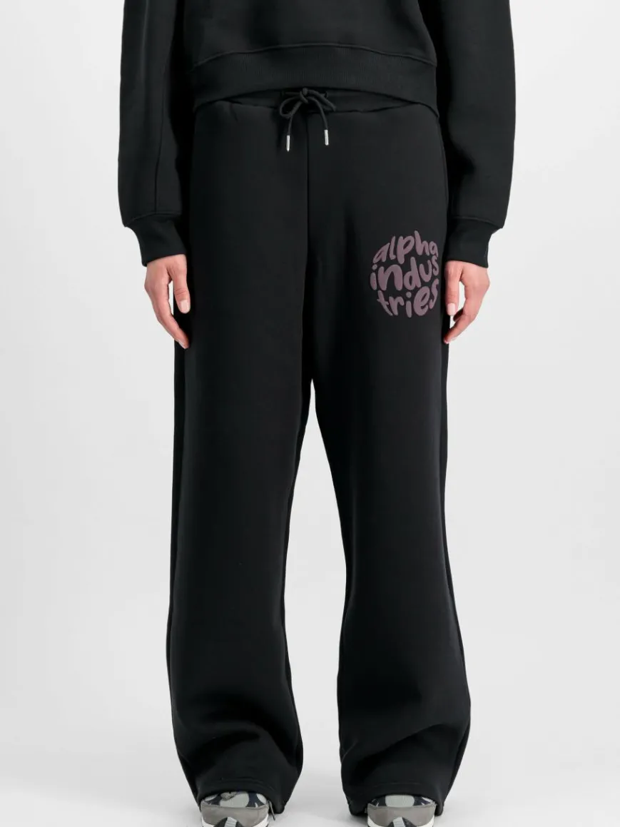 Alpha Industries Hosen*Damen Jogginghose schwarz uni