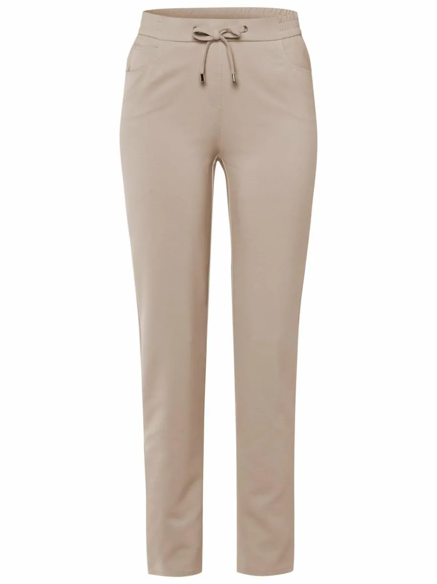 Frank Walder Hosen*Damen Jogpants beige uni