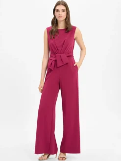 Vera Mont Hosen*Damen Jumpsuit himbeer uni