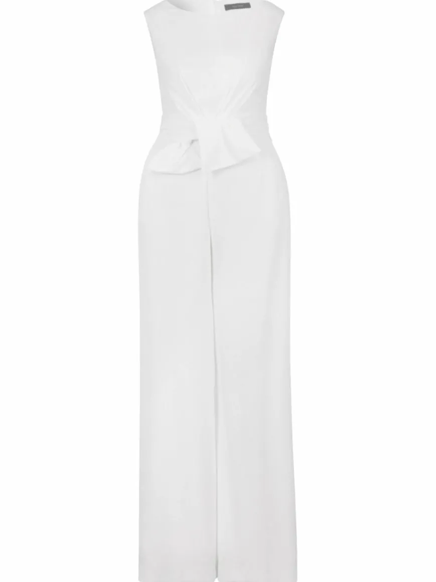 Vera Mont Hosen*Damen Jumpsuit weiß uni