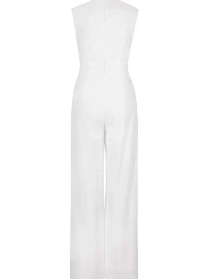 Vera Mont Hosen*Damen Jumpsuit weiß uni