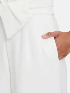 Vera Mont Hosen*Damen Jumpsuit weiß uni