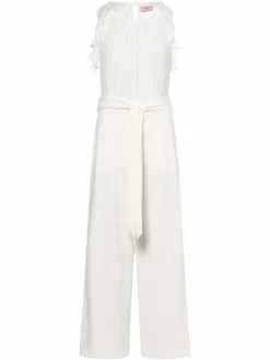 VM Hosen*Damen Jumpsuit ecru uni