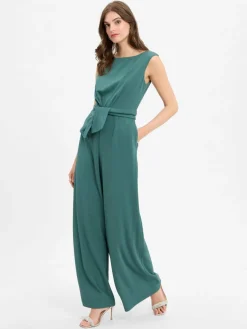 Vera Mont Hosen*Damen Jumpsuit smaragd uni