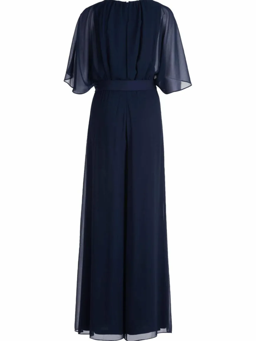 Vera Mont Hosen*Damen Jumpsuit marine blau uni