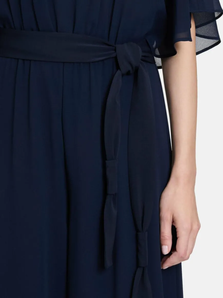 Vera Mont Hosen*Damen Jumpsuit marine blau uni