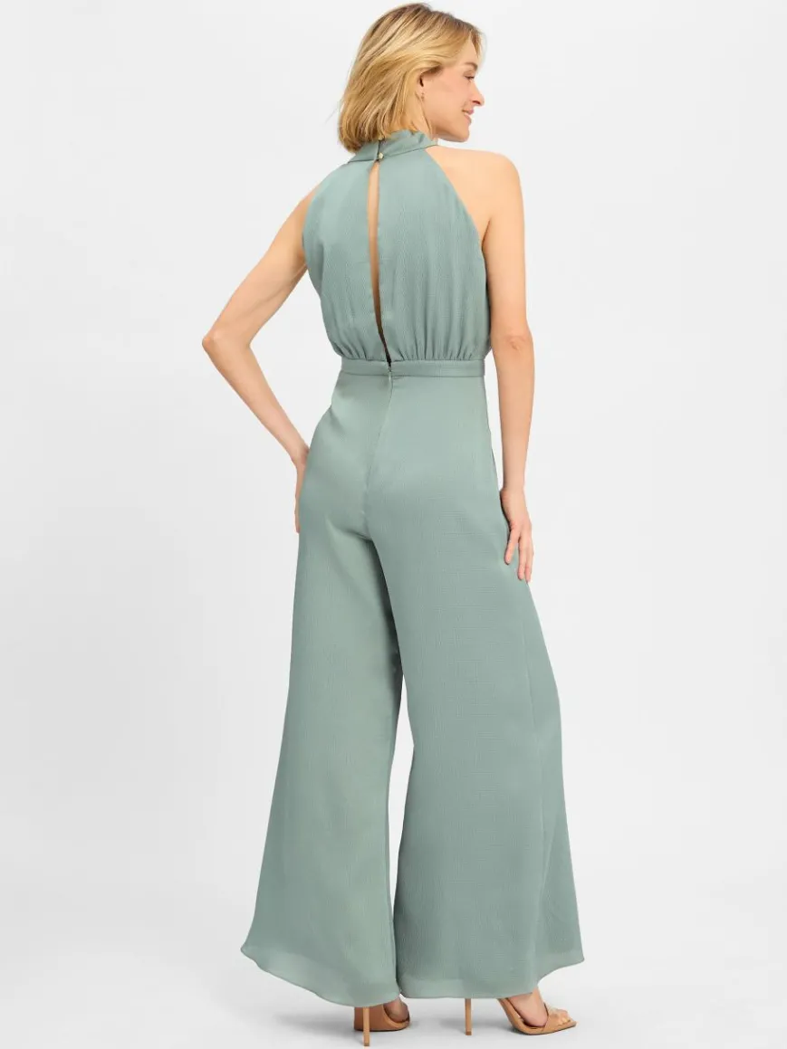 Swing Hosen*Damen Jumpsuit lind strukturiert