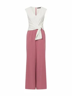 Vera Mont Hosen*Damen Jumpsuit ecru altrosa uni