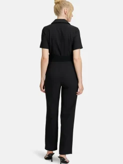 Vera Mont Hosen*Damen Jumpsuit schwarz uni