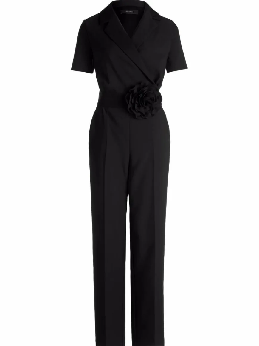 Vera Mont Hosen*Damen Jumpsuit schwarz uni