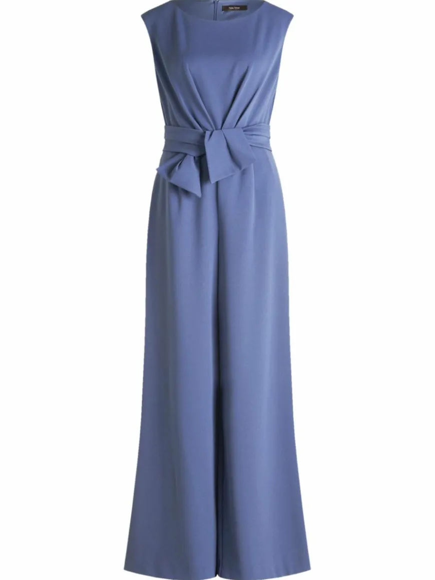 Vera Mont Hosen*Damen Jumpsuit blau uni