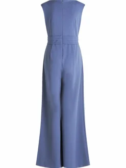 Vera Mont Hosen*Damen Jumpsuit blau uni