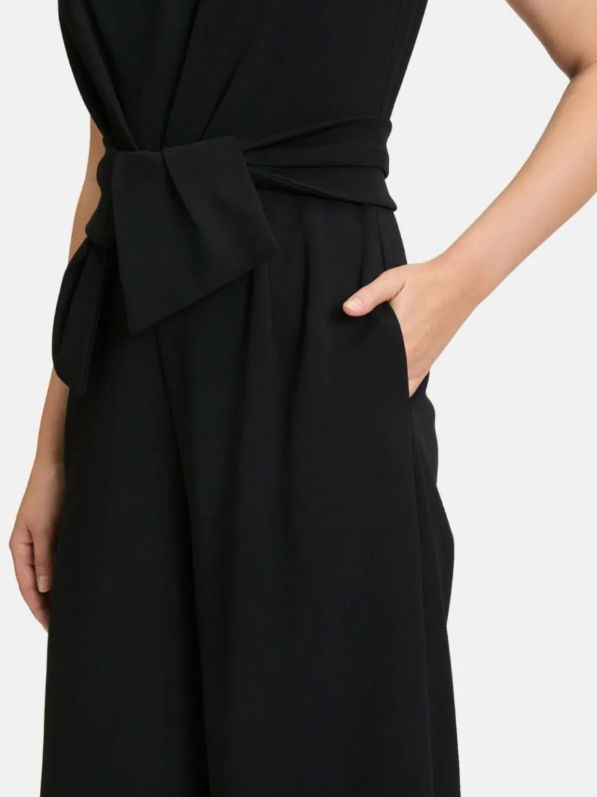 Vera Mont Hosen*Damen Jumpsuit schwarz uni