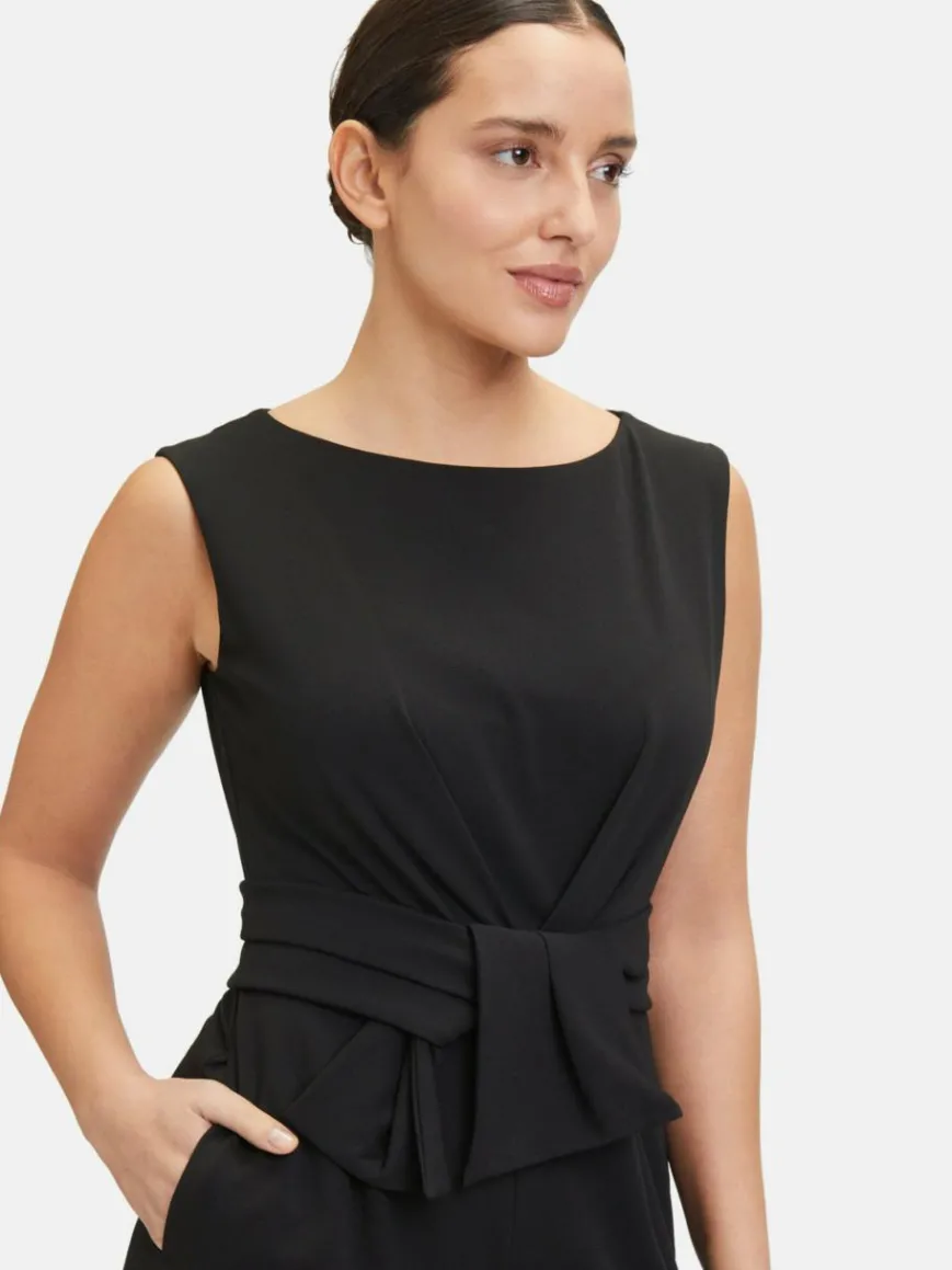 Vera Mont Hosen*Damen Jumpsuit schwarz uni