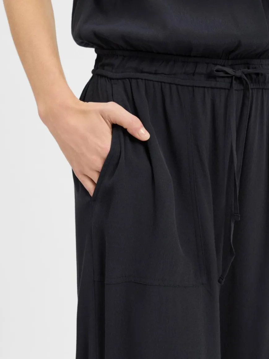 Opus Hosen*Damen Jumpsuit - Mylea marine uni