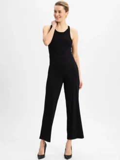 EDITED Hosen*Damen Jumpsuit - Remi schwarz uni