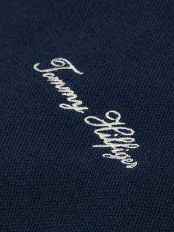 Tommy Hilfiger Sweatshirts & Sweatjacken*Damen Kapuzenjacke marine strukturiert