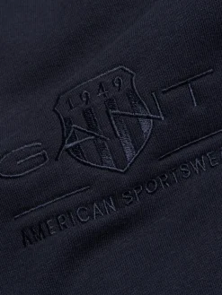 Gant Sweatshirts & Sweatjacken*Damen Kapuzenjacke marine uni