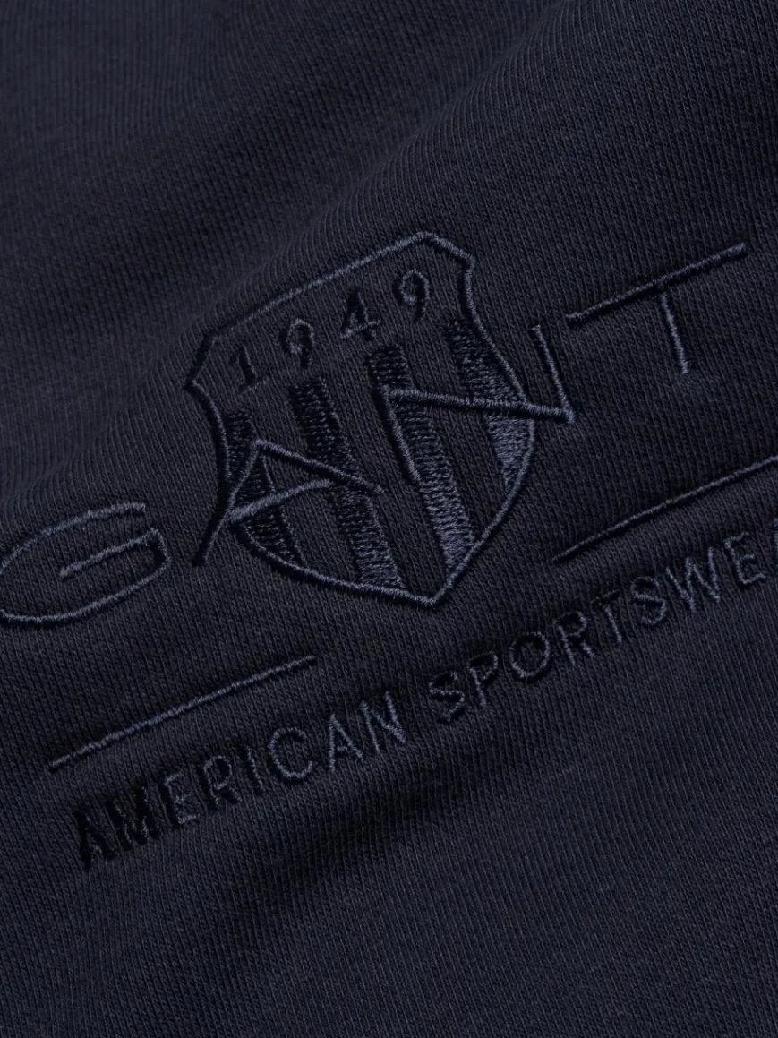 Gant Sweatshirts & Sweatjacken*Damen Kapuzenjacke marine uni