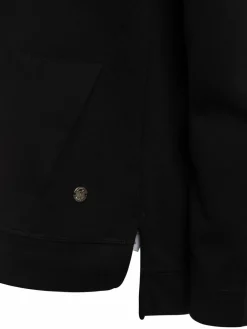 JOOP! Sweatshirts & Sweatjacken*Damen Kapuzenpullover schwarz uni