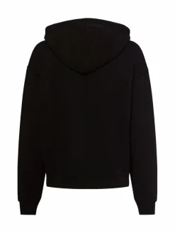 Msch Copenhagen Sweatshirts & Sweatjacken*Damen Kapuzenpullover schwarz uni