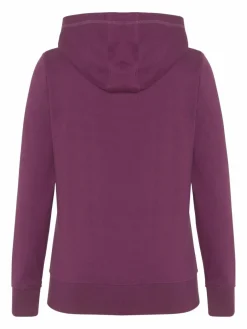 Polo Sylt Sweatshirts & Sweatjacken*Damen Kapuzenpullover purple uni
