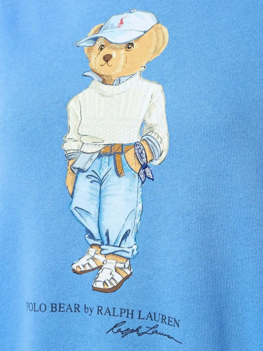 Polo Ralph Lauren Sweatshirts & Sweatjacken*Damen Kapuzenpullover blau uni