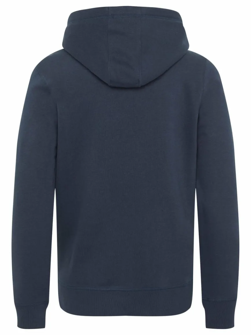 Polo Sylt Sweatshirts & Sweatjacken*Damen Kapuzenpullover marine blau uni