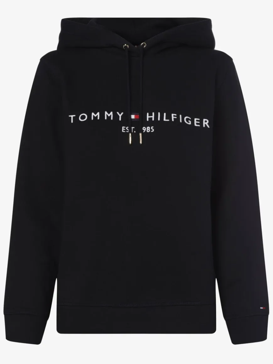 Tommy Hilfiger Sweatshirts & Sweatjacken*Damen Kapuzenpullover marine uni