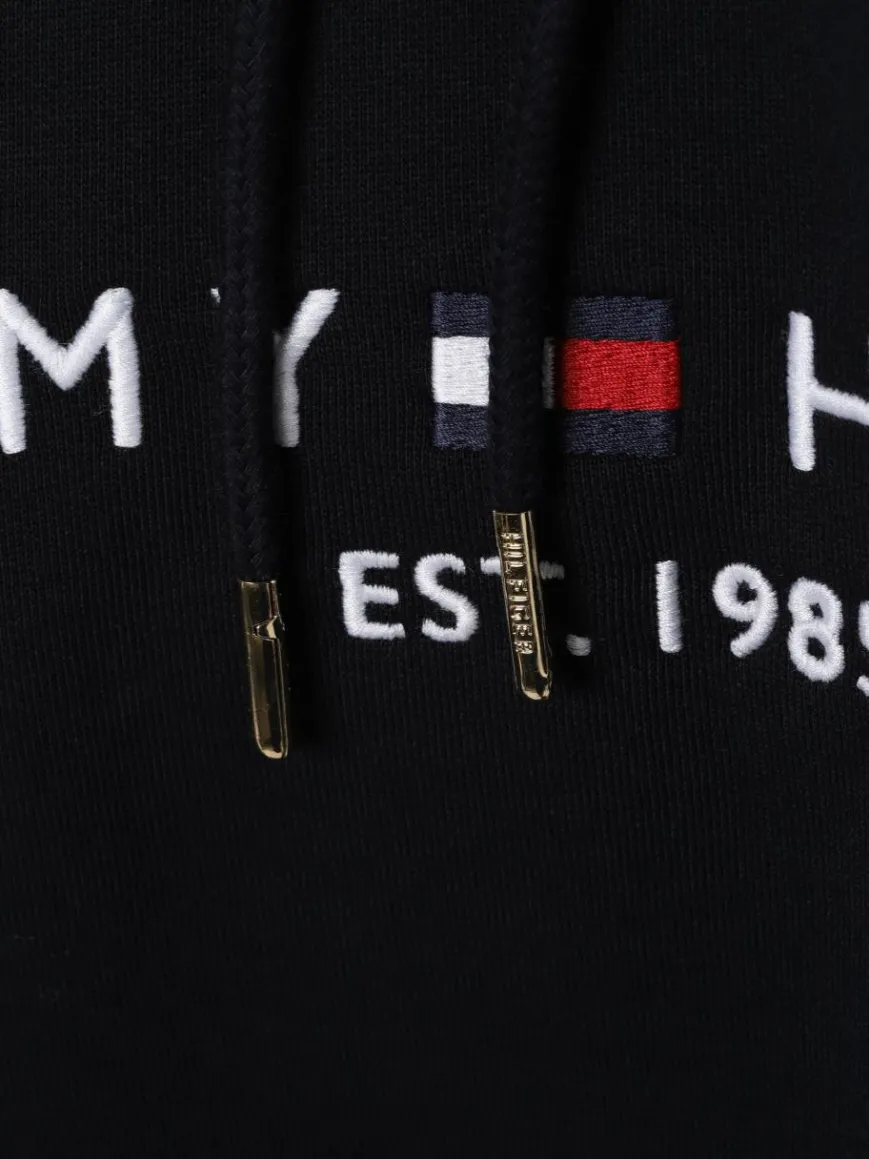 Tommy Hilfiger Sweatshirts & Sweatjacken*Damen Kapuzenpullover marine uni