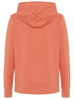 Polo Sylt Sweatshirts & Sweatjacken*Damen Kapuzenpullover rot uni